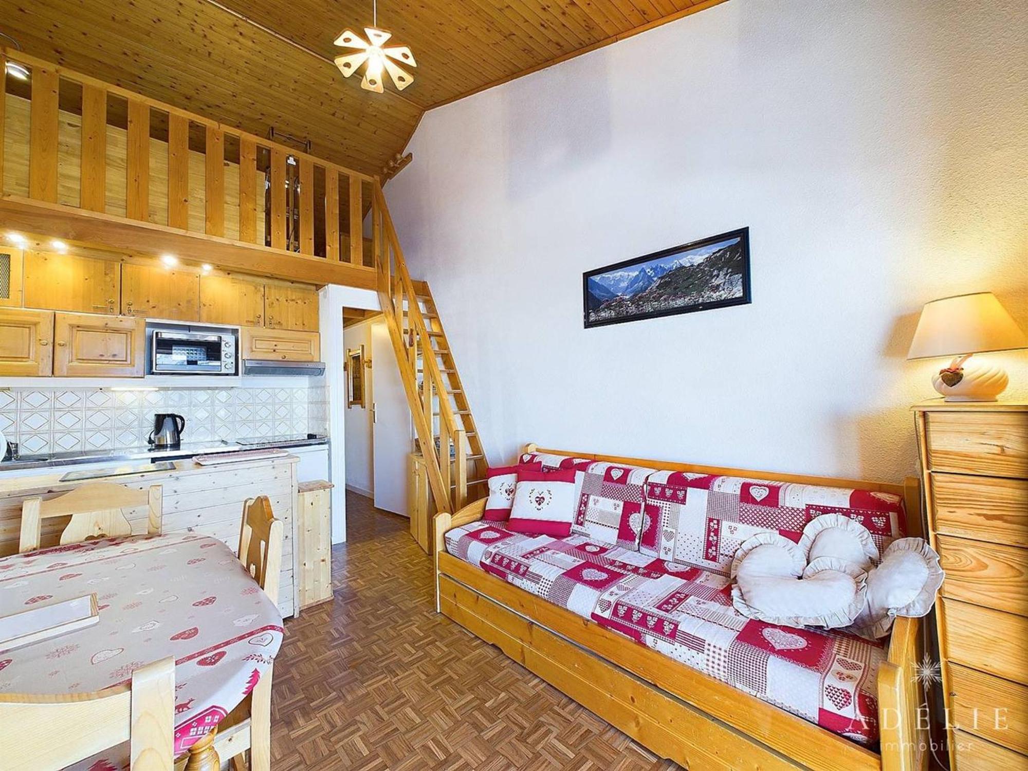 Studio Cabine Et Mezzanine Pour 4 Pers A Montvalezan-La Rosiere - Fr-1-398-550 Bagian luar foto