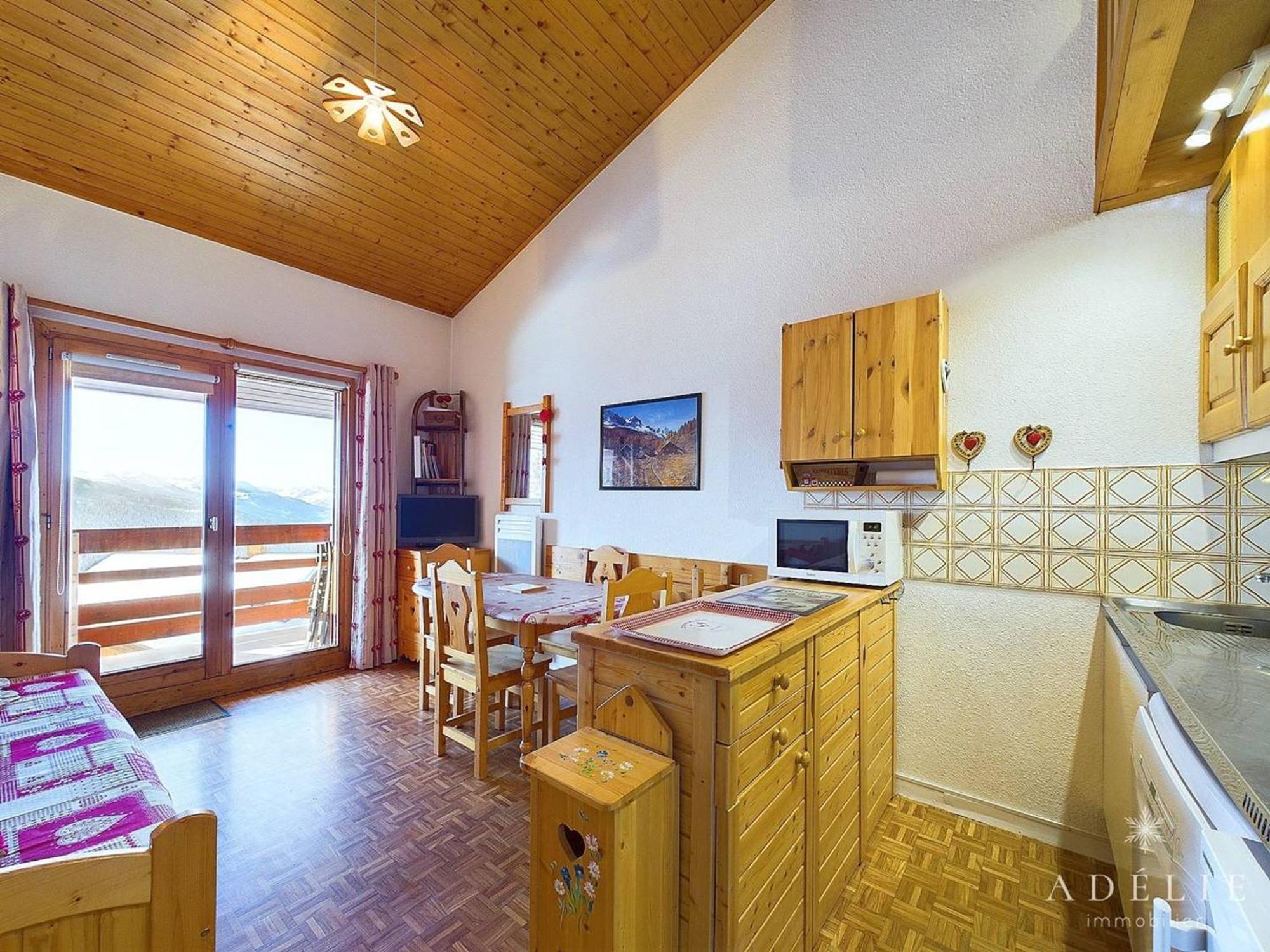Studio Cabine Et Mezzanine Pour 4 Pers A Montvalezan-La Rosiere - Fr-1-398-550 Bagian luar foto