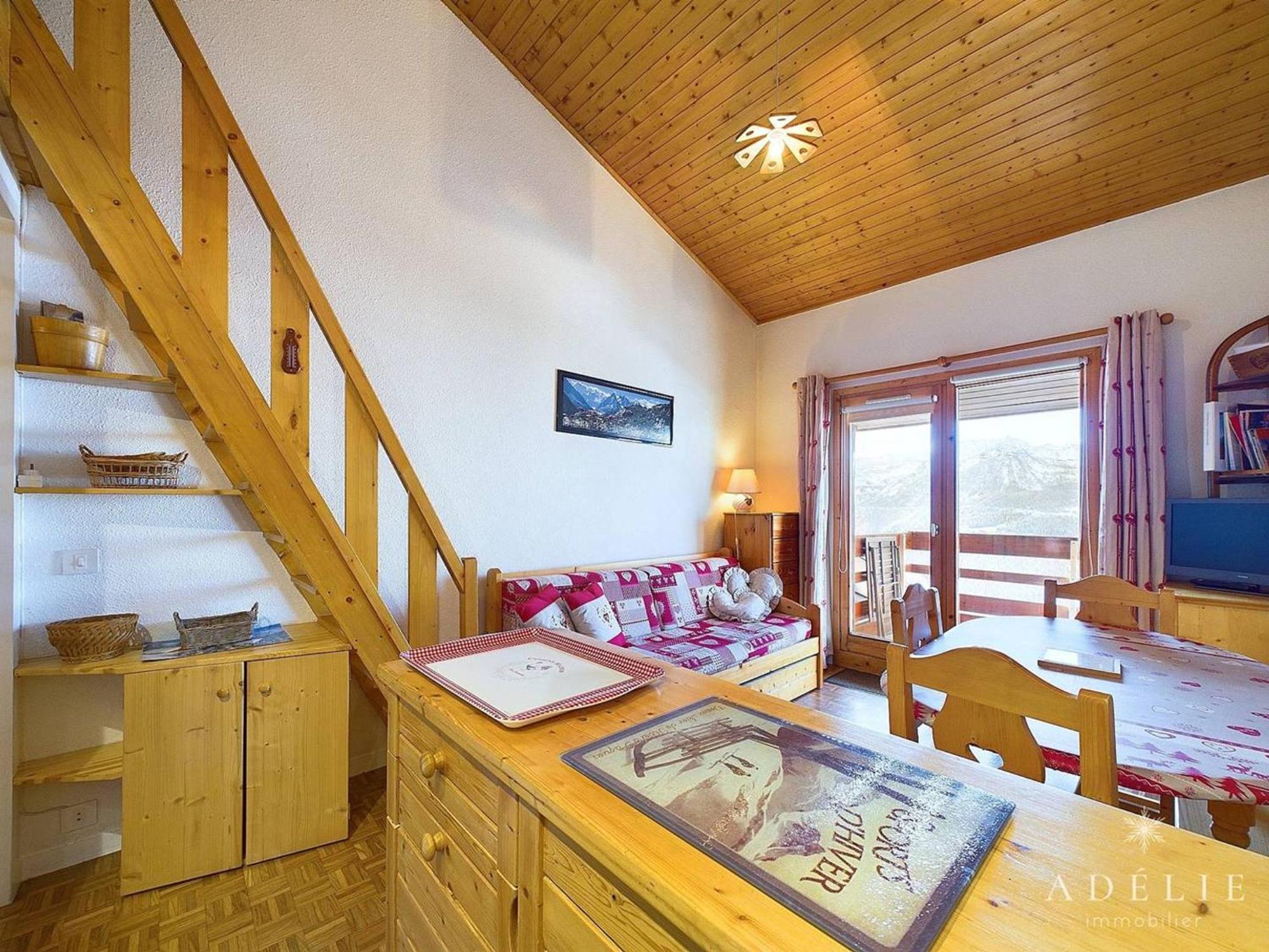 Studio Cabine Et Mezzanine Pour 4 Pers A Montvalezan-La Rosiere - Fr-1-398-550 Bagian luar foto